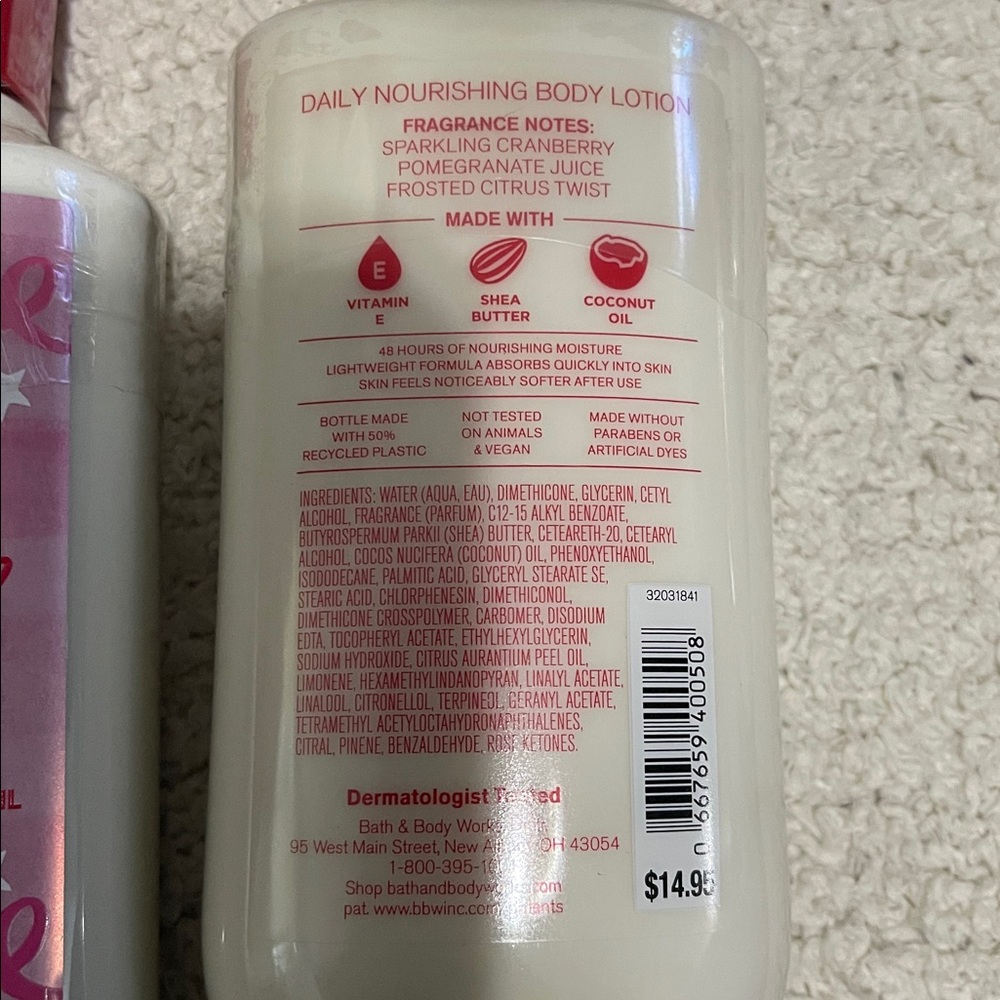 NEW - Bath & Body Works- Mrs. Claud’ Cocktail - Picture 3 of 3